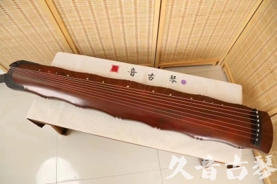 莱芜市●久音古琴  ●典藏系列 20240524 [红洒金竹节]